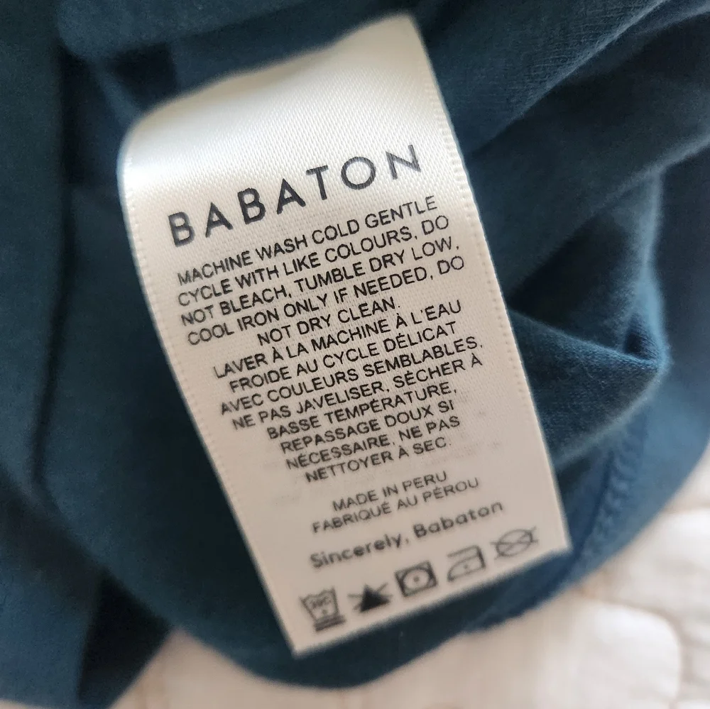 Babaton Contour Ruched Midi Dress Medium Aritzia Fitted T-Shirt Casual Summer - Picture 9 of 12